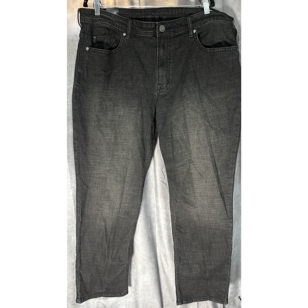 NWT Repreve Buffalo David Bitton Jackson Straight Stretch Jeans Black 40 x 30